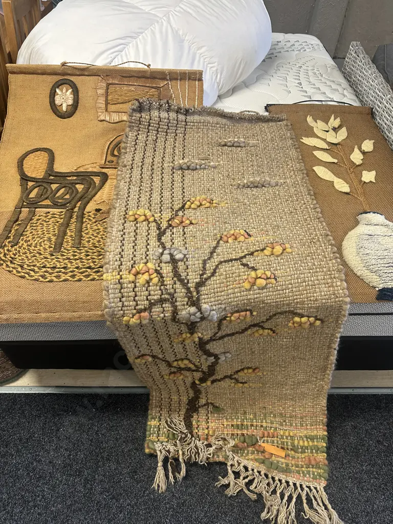 Vintage Wall Hangings x3 Image 1++
