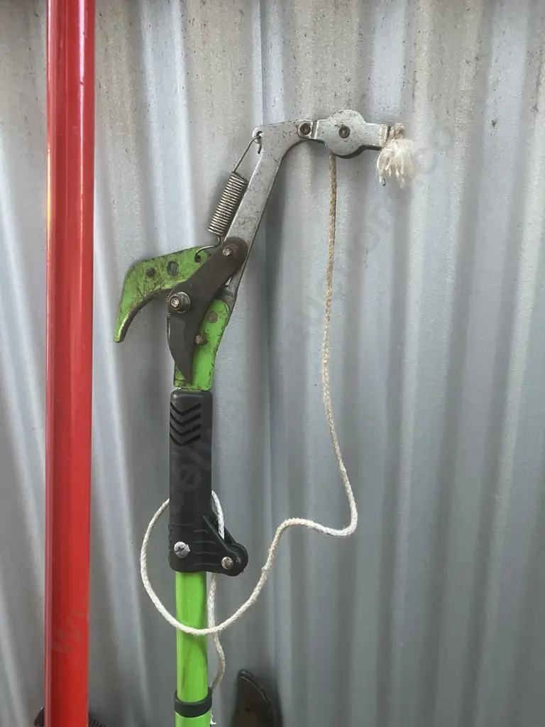 Loppers x 2, House Wash Broom, Lawn Edger Image 1++