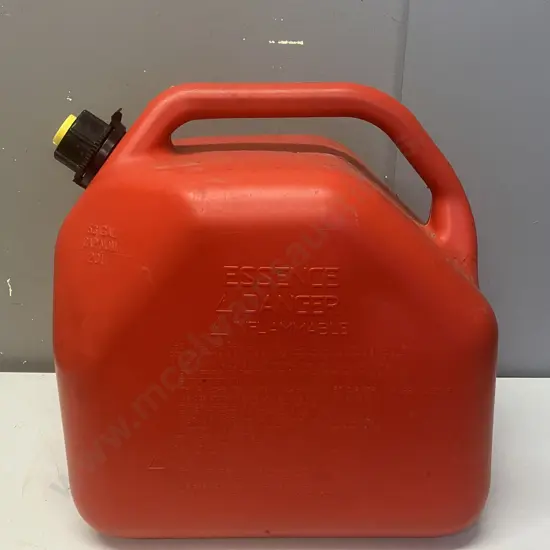 20 Litre Red Plastic Fuel Container