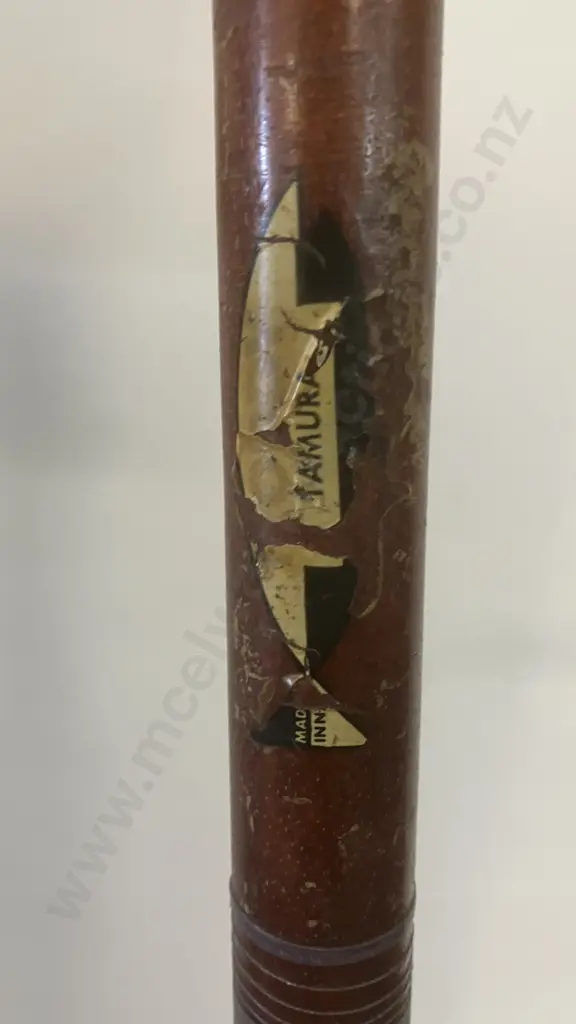 Vintage RODDY Tamura Split Cane Fishing - New Zealand Made, 2 Piece, 1960s / 70s Image 1++