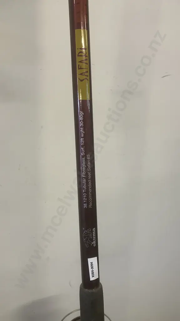 Daiwa DS7000 Hi-Speed Reel & Okuma 38.1210 Tubular Fibreglass, Surf 12' 30-80gr. 2 Piece Image 1++