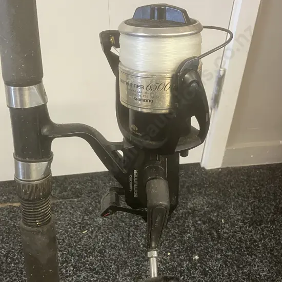 Shimano Baitrunner 6500B Spinning Reel With Triton Stinger 7' 10-15Kg Rod