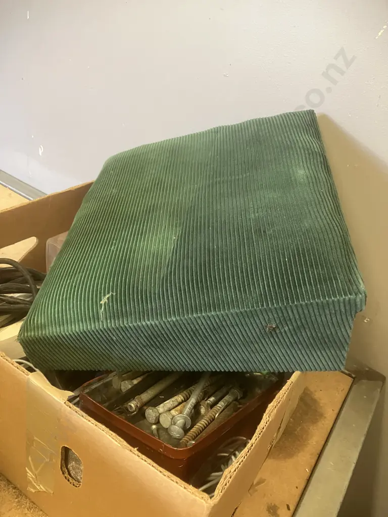 Box lot Hardware, Bolts, Footrest Etc Image 1++