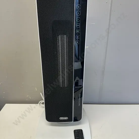 Delonghi Ceramic Technology Silent Tower Heater With Remote