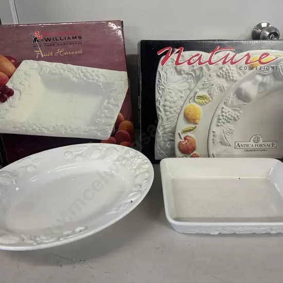 Platters Assorted Including Maxwell Willams, Antica Fornace Etc