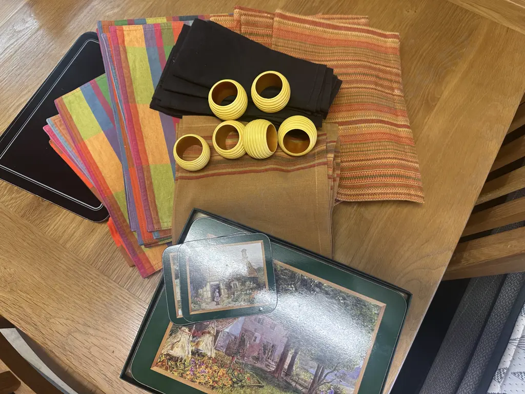 Selection Of Of Placemats And Coasters Including Jason Image 1++