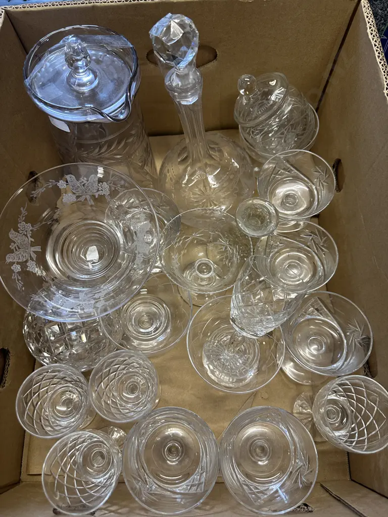 Selection Of Crystal Ware Image 1++