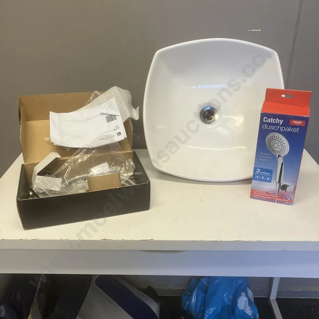 Sink & Assorted Tap Ware Image 1++