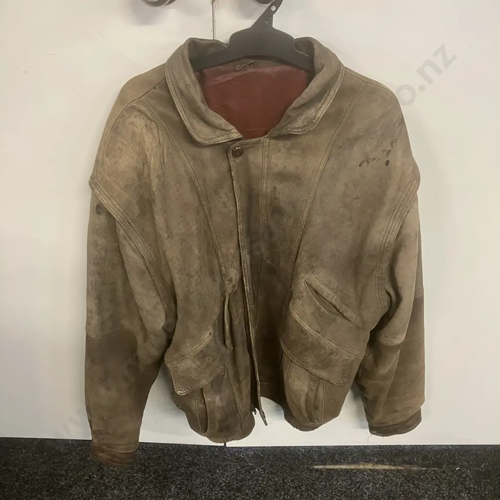 Vintage English Leather Jacket Image 1++