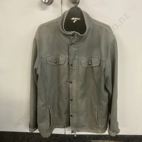 Enact by Kathmandu Hemp & Recycled Polyester Jacket Size XXL