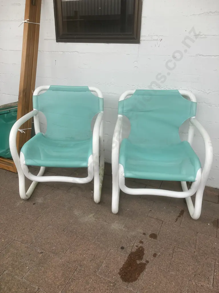 Pair Of Komar Polycane Leisure Furniture Outdoor Chairs Image 1++