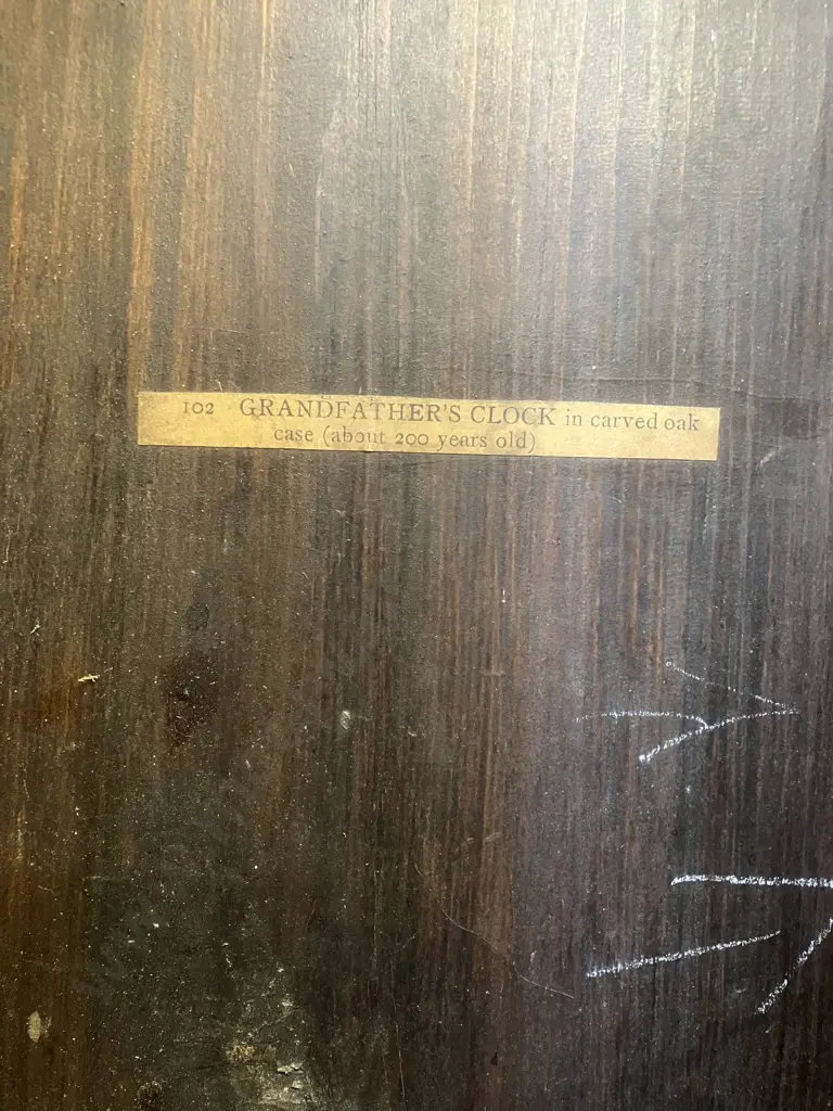 Robt Davy, Aylsham: George III Period Carved Oak Longcase Clock. Has a Carved Mouse On The Side of The Case Image 1++