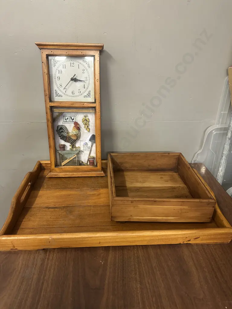 Wooden Serving Tray, Kitchen Tray Etc Image 1++