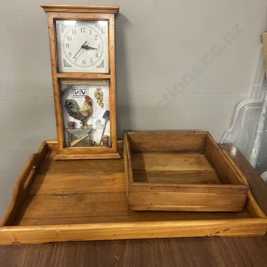 Wooden Serving Tray, Kitchen Tray Etc