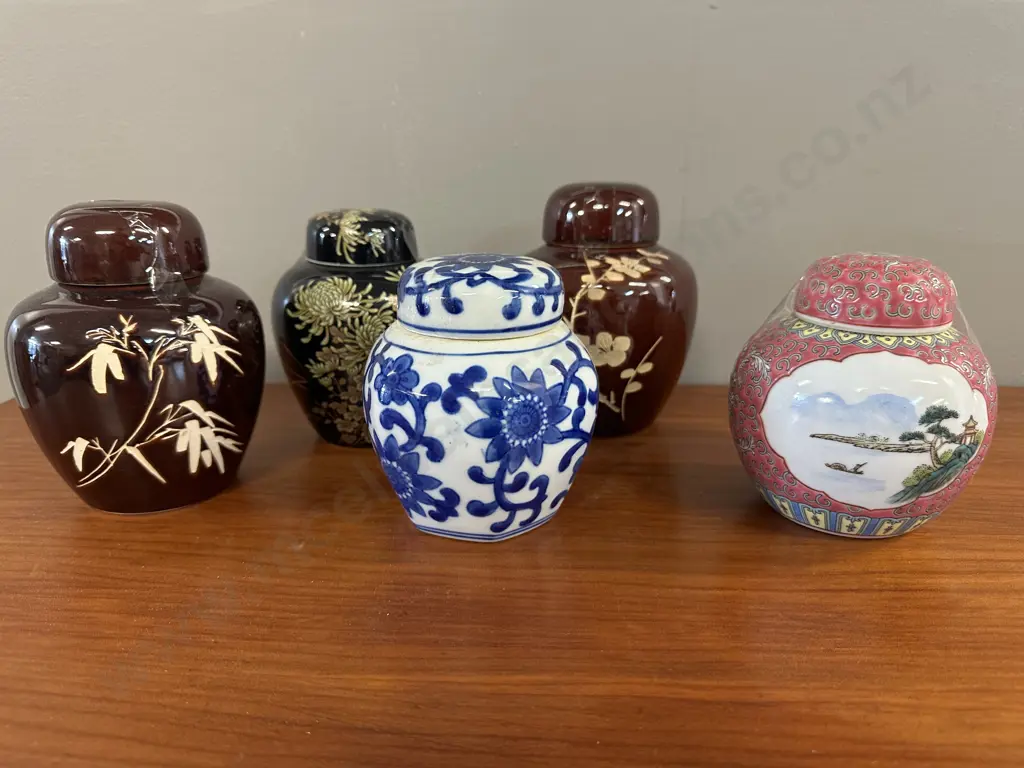 Selection Of Ginger Jars Image 1++
