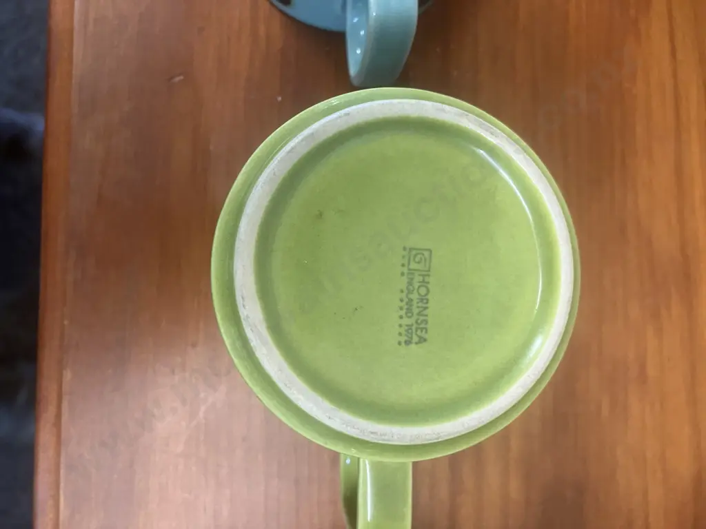 Rare 1976 Hornsea Pottery Mugs - John Clappison City Scape, Jack Dadd Toucan Jungle, Sara Vardy Hot Air Balloon Image 1++