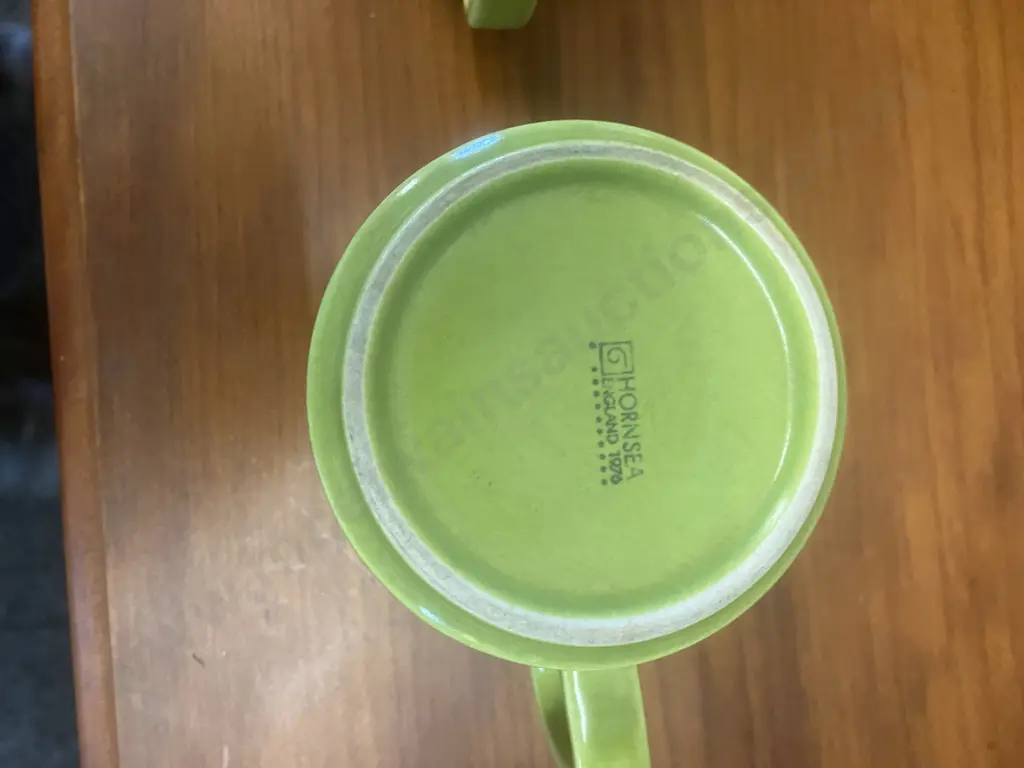 Rare 1976 Hornsea Pottery Mugs - John Clappison City Scape, Jack Dadd Toucan Jungle, Sara Vardy Hot Air Balloon Image 1++