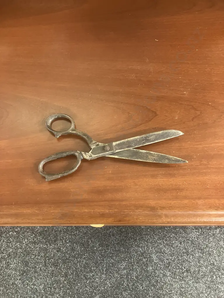 Vintage Tailor Scissors. L23.5cm Image 1++