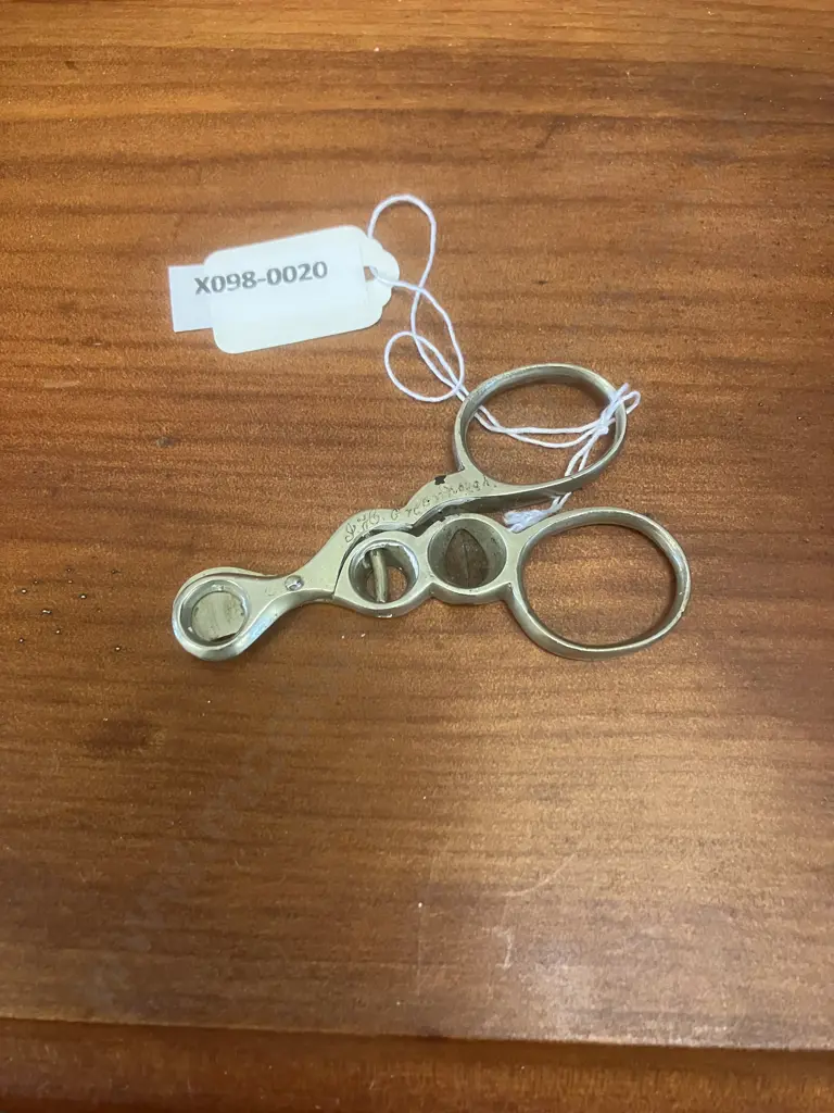 Rare Edwardian Cigar Scissors - Multi Tool c1905 Image 1++