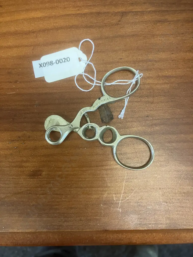 Rare Edwardian Cigar Scissors - Multi Tool c1905 Image 1++