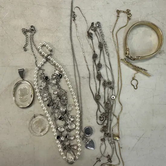 Selection Of Vintage Costume Jewellery Including Emma Page Etc