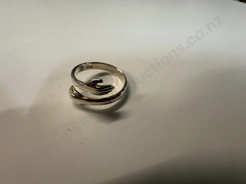 Stamped ? The 'Hug' Ring  Image 1++