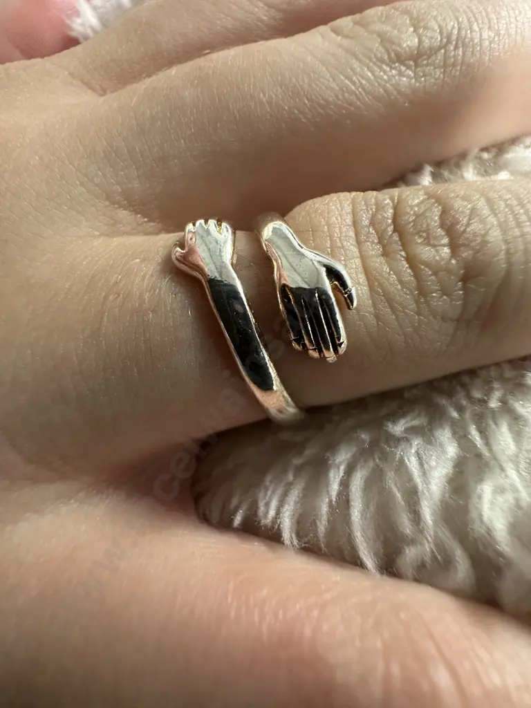 Stamped ? The 'Hug' Ring  Image 1++