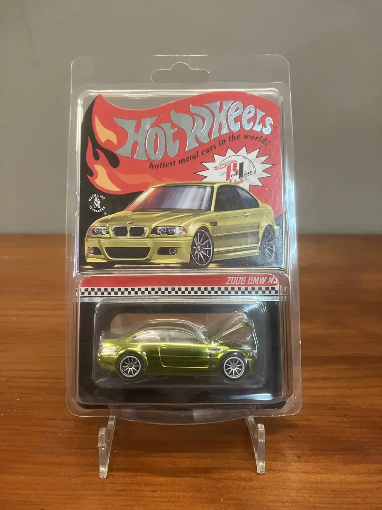 Hot Wheels Red Line Club 2006 BMW M3 #07219 / 20000, New In Box Sealed Image 1++