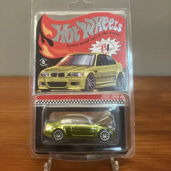 Hot Wheels Red Line Club 2006 BMW M3 #07219 / 20000, New In Box Sealed