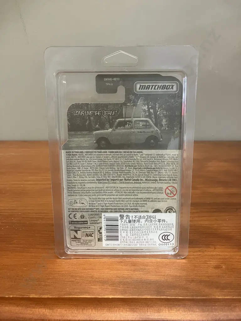 Matchbox Mr Bean Mini Cooper 2020, New In Box Sealed Image 1++