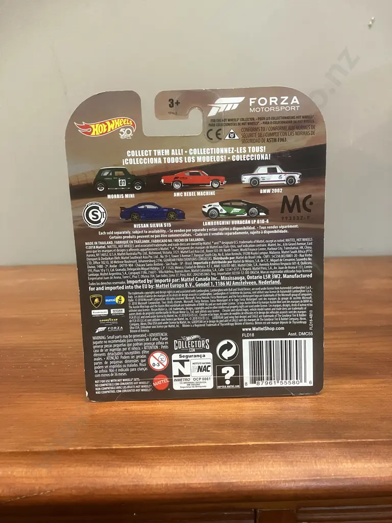 Hot Wheels Forza Motorsport Morris Mini Cooper Diecast Model Car, New In Box Sealed Image 1++