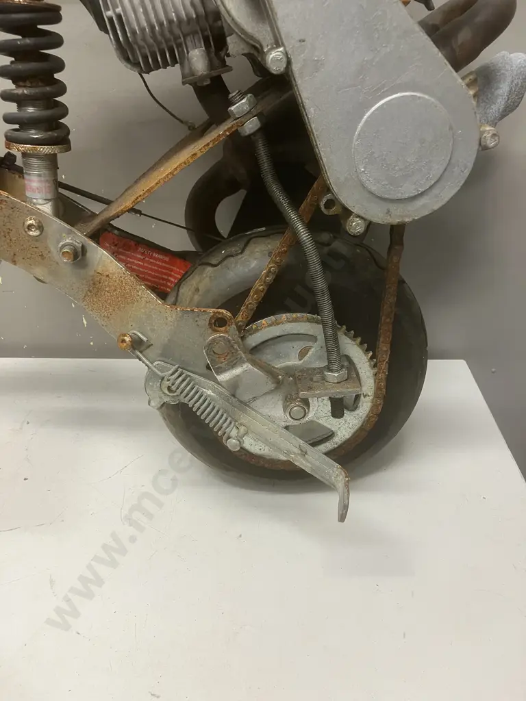 Rare & Collectible Sikk Toys - Sikk Bike, Pull Start 22.5cc? Image 1++