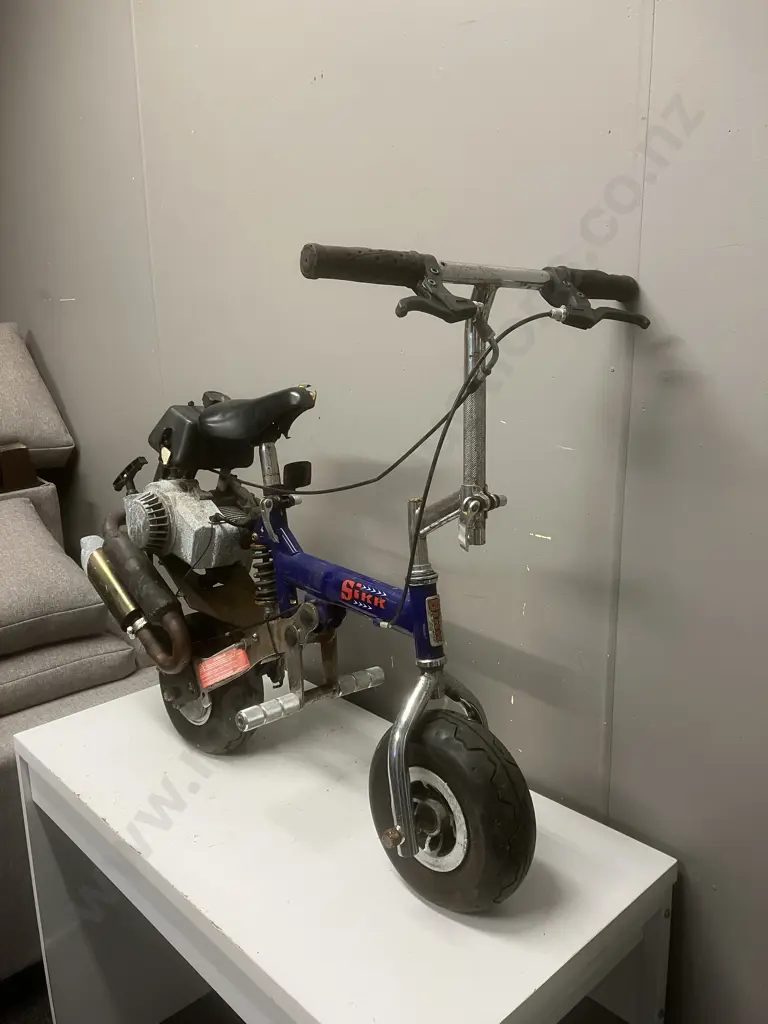 Rare & Collectible Sikk Toys - Sikk Bike, Pull Start 22.5cc? Image 1++