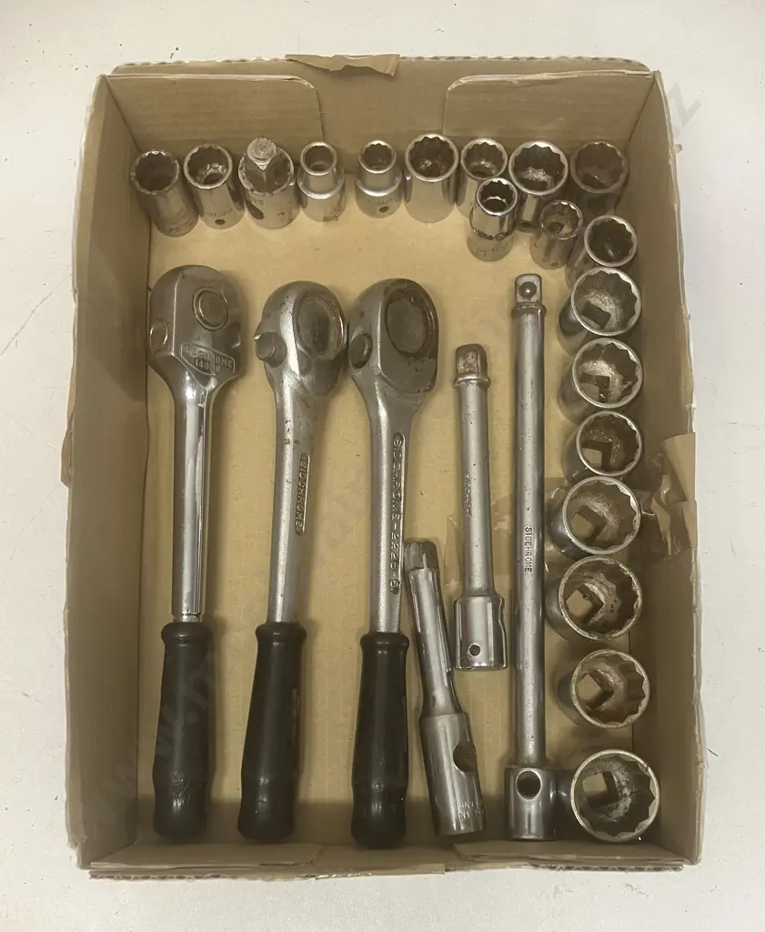 Sidchrome Ratchets, Sockets, Extensions With Bedford England Extension Image 1++