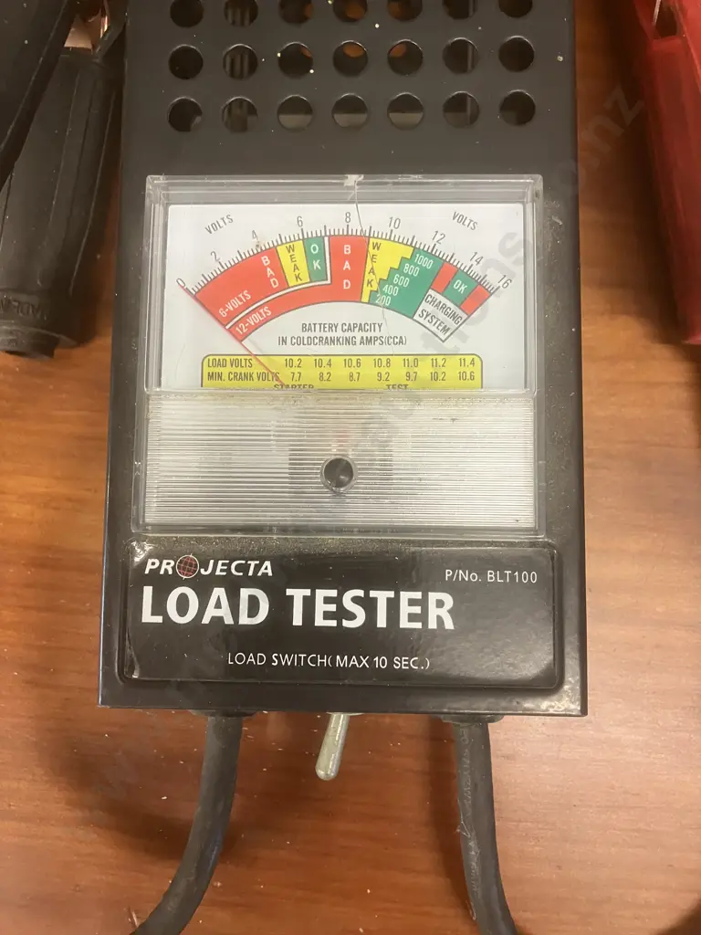 Projecta BLT100 6/12V 10 Second Battery Load Tester Image 1++