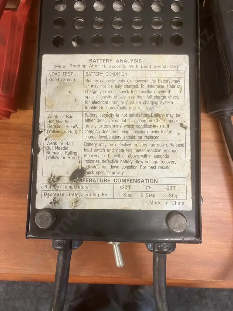 Projecta BLT100 6/12V 10 Second Battery Load Tester Image 1++