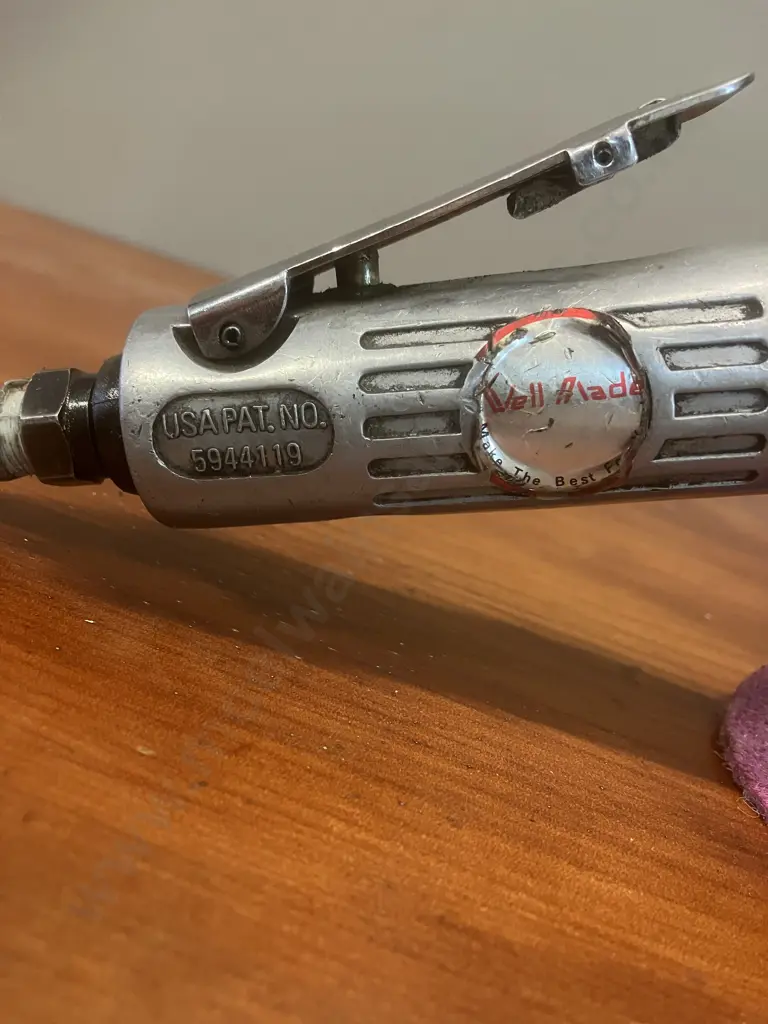 Wellmade Pnuematic Gearless Angle Die Grinder Image 1++