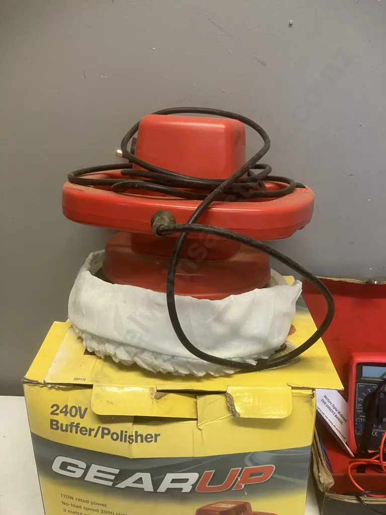 Mechpro Digital Multimeter MPMM830B In Case With GearUp 240V Buffer / Polisher Image 1++