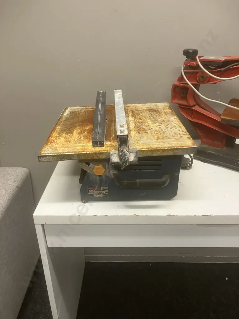 Ryobi ETC450 180mm Tile Cutter, B&D 185mm Circular Saw (Needs Plug), Frejoth Scroll Saw SAW085 (Need Blade) Image 1++