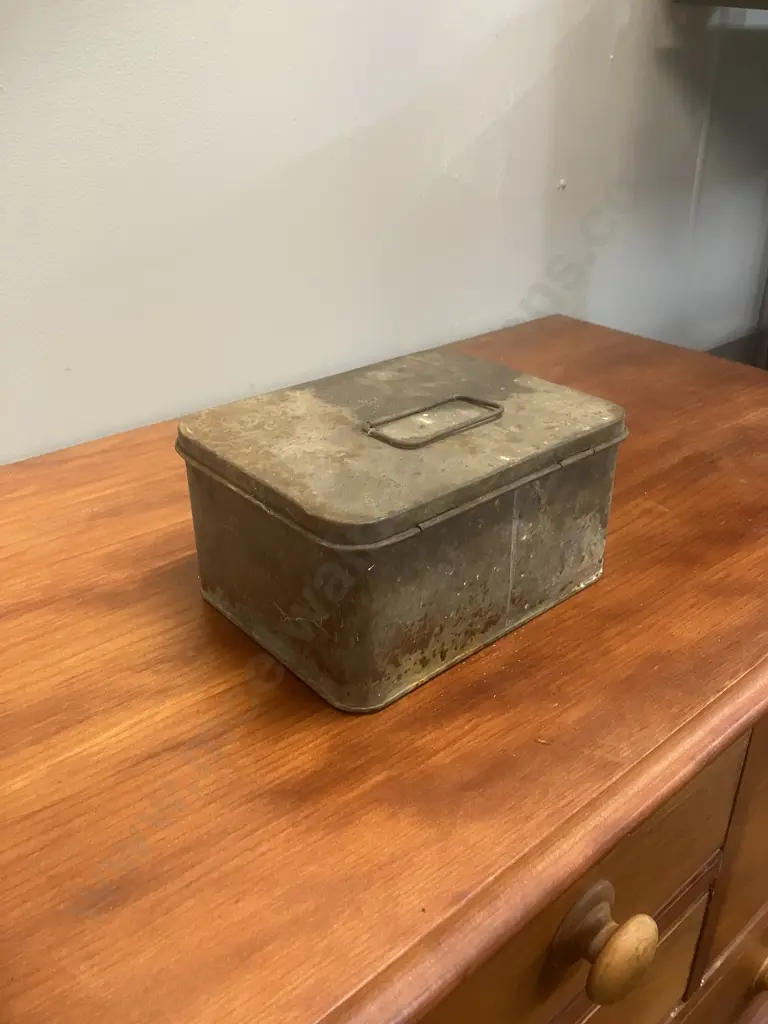 1924 Primus No. 210 Compact Outfit Brass Kerosene Camp Stove With Original Box - Complete Image 1++