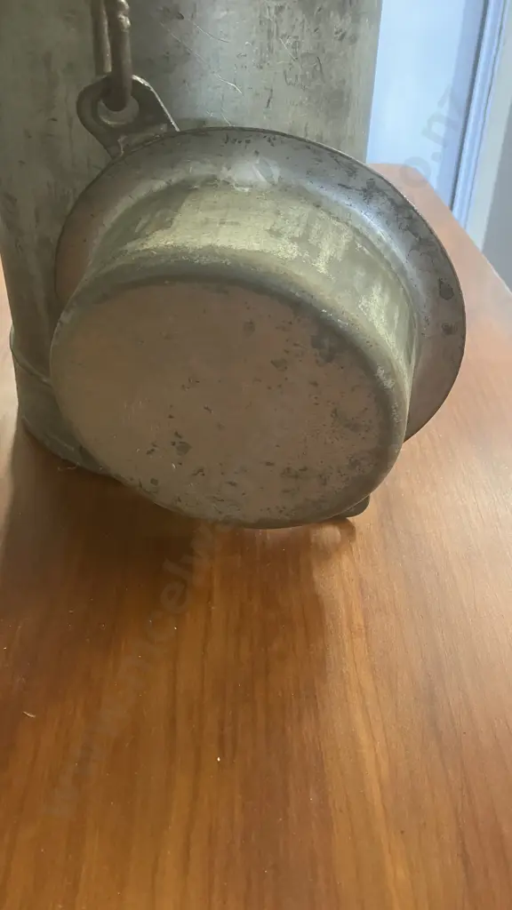 Rare H&H Vintage Metal Milk / Cream Can. 32 x 18cm Image 1++