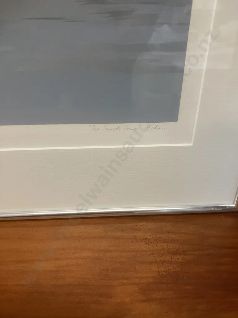 Lawrence Leitch 'The Sounds From Picton' 19 / 75 Limited Edition Framed Print. 56 x 78cm Image 1++