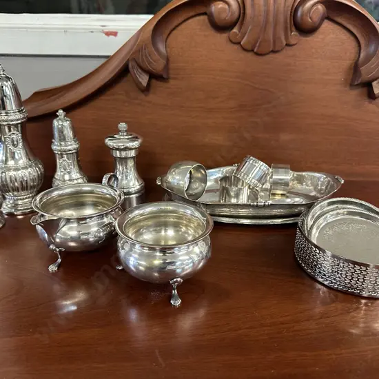 Selection Of Silverware Items 