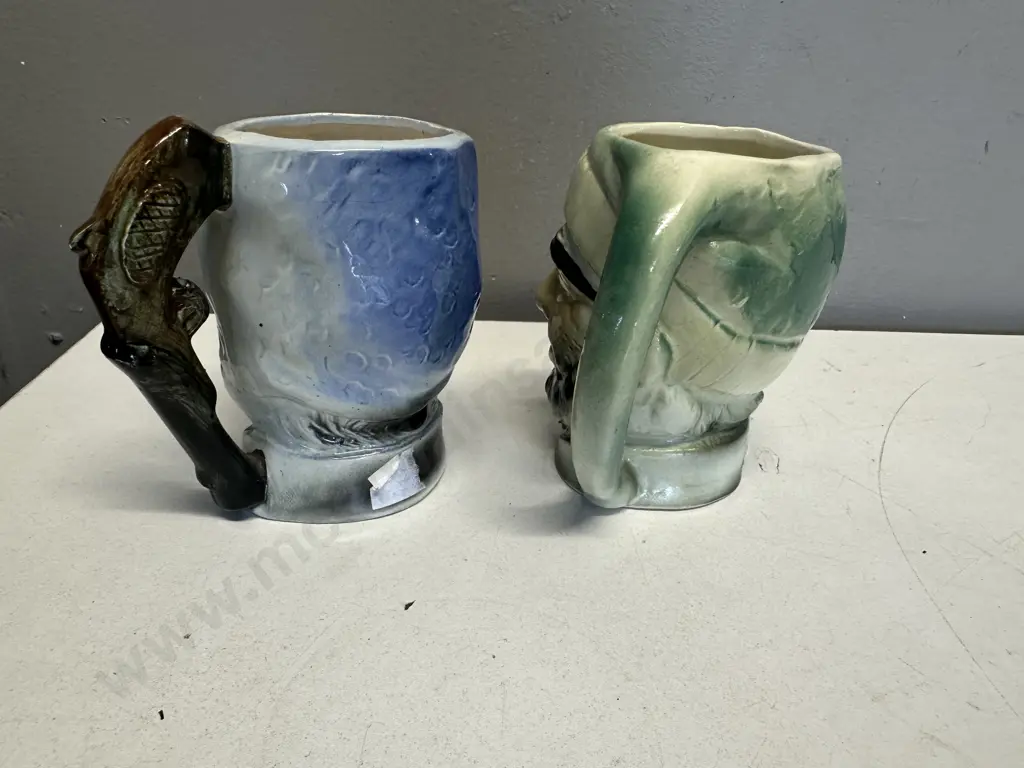 Vintage Toby Jugs x2 Pirate Themed Image 1++