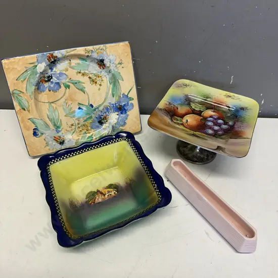 China Items Including H&K Tunstall, Staffordshire, Sylvac Etc