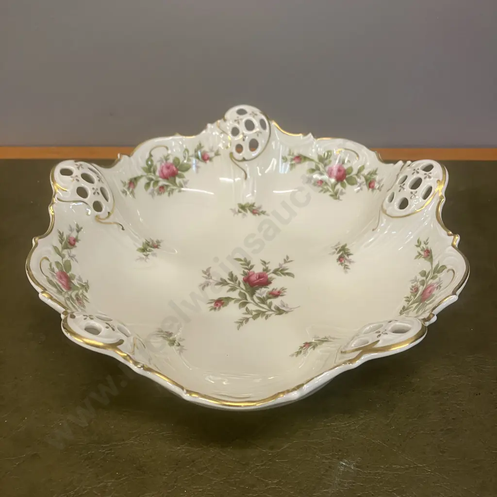 Rosenthal Germany Pierced Bon Bon Antoinette (Pompadour Shape). 7.5 x 25.5cm Image 1++