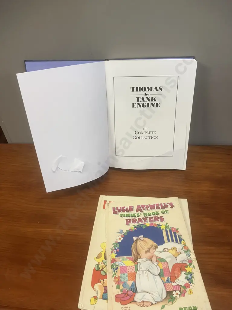 Thomas The Tank Engine Complete Collection 1996 The Rev. W. Awdry With Lucie Attwells Book of Verse & Book of Prayers Image 1++