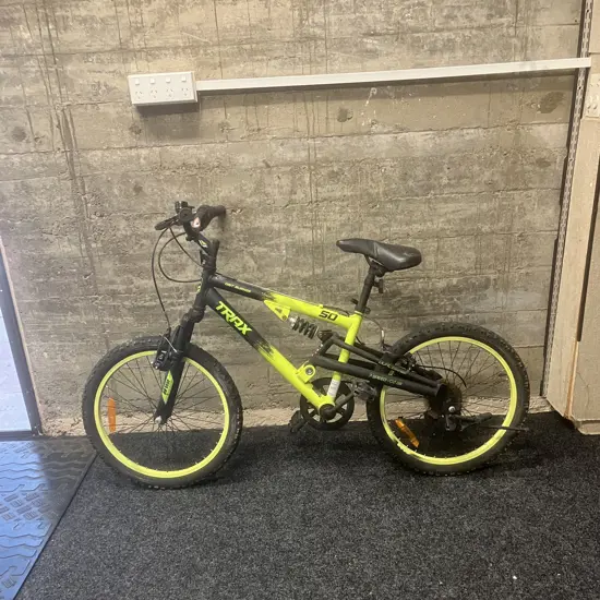 50cm Trax Dirt Burner Dual Suspension Bike, 7-Speed