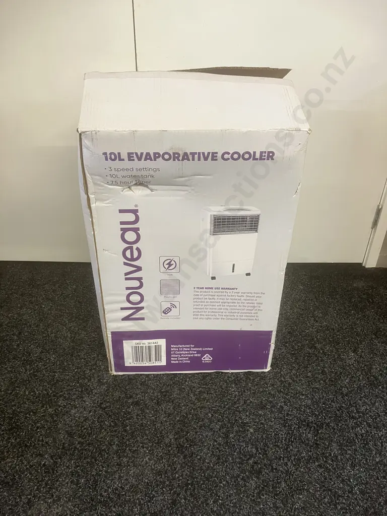 Nouveau 10L Evaporative Cooler Image 1++