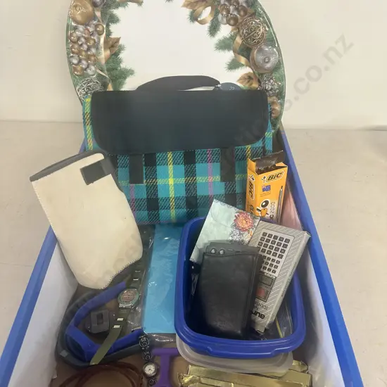 Bankers Collectable Pens, Picnic Mat, Bottle Cooler Ertc